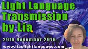 Light Language Communication by Lia Livani 29th November 2016