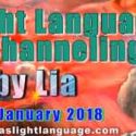 Light Language Transmission by Lia Livani 30th January 2018