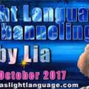 Light Language Transmission by Lia Livani 31st October 2017