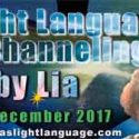 Light Language Transmission by Lia Livani 5th December 2017