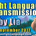 Light Language Transmission by Lia Livani 5th September 2017