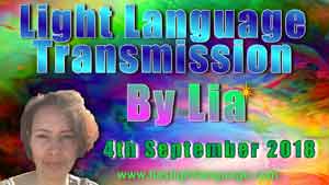 Light Language Transmission of Cosmic Love By Lia Livani 4th Sept 2018