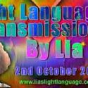 Channeled Light Language of Divine Love Through Lia 2nd October 2018