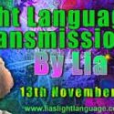 Light Language Transmission by Lia Livani 13th November 2018