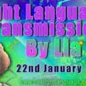 Channeled  Light Language Transmission By Lia Livani 22nd January 2019