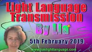 Channeled Light Language of Divine Love Through Lia Livani 5th February 2019