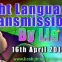Lia Livani 16th April 2019 Channeled Light Language