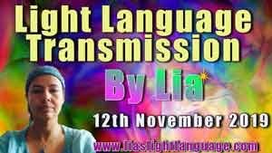 Lia Livani Light Language Transmission for 12th November 2019