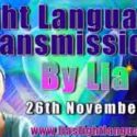 Lia Livani 26th November 2019 Light Language Transmission
