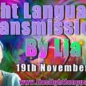 Lias Light Language Transmission for 19th November 2019
