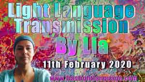 Channeled Light Language of Divine Love Through Lia Livani 11th January 2020